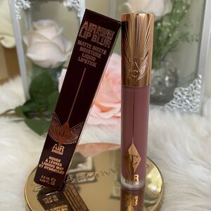 CHARLOTTE TILBURY AIRBRUSH LIP BLUR LIQUID LIPSTICK - PILLOW TALK MED BLUR